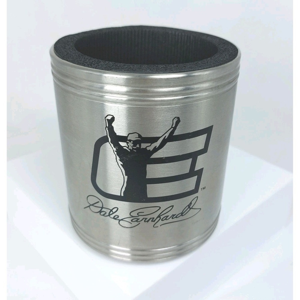 Dale Earnhardt Sr #3 NASCAR Stainless Steel‎ Insulated Can Coozie Winners Circle
